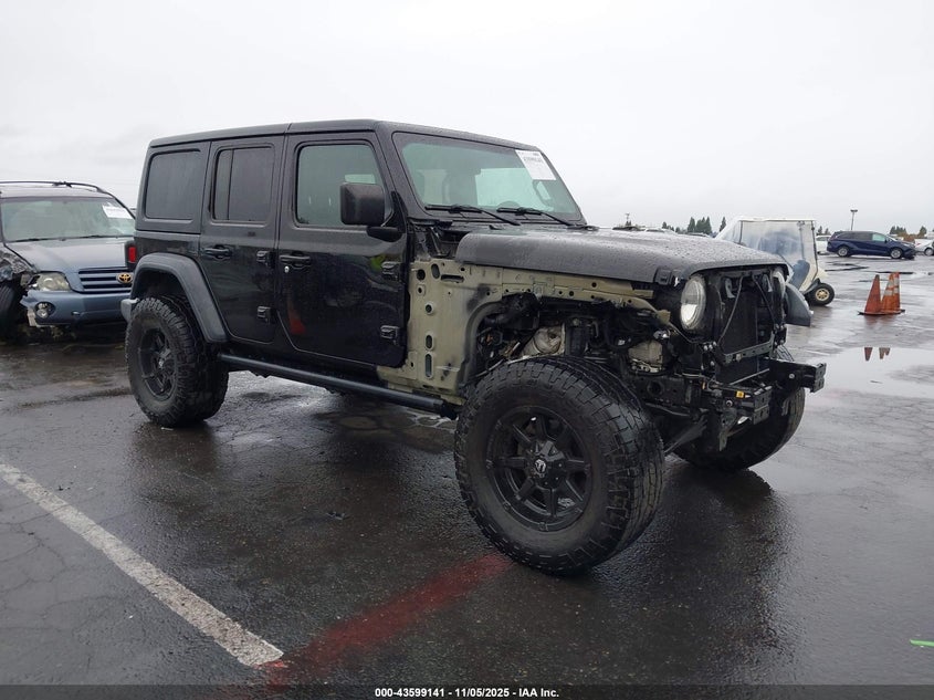 2018 JEEP WRANGLER UNLIMITED SPORT S 4X4 - 1C4HJXDG8JW105626