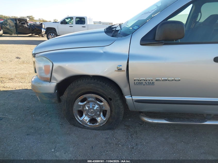 2006 Dodge Ram 2500 Slt/Sport VIN: 3D7KR28CX6G282599 Lot: 43599161