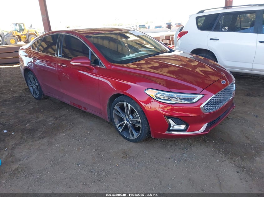 2019 FORD FUSION TITANIUM - 3FA6P0D92KR184557