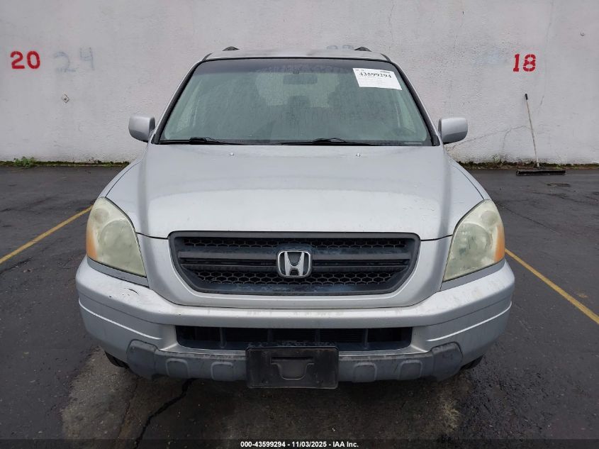 2004 Honda Pilot Ex-L VIN: 2HKYF18674H564799 Lot: 43599294