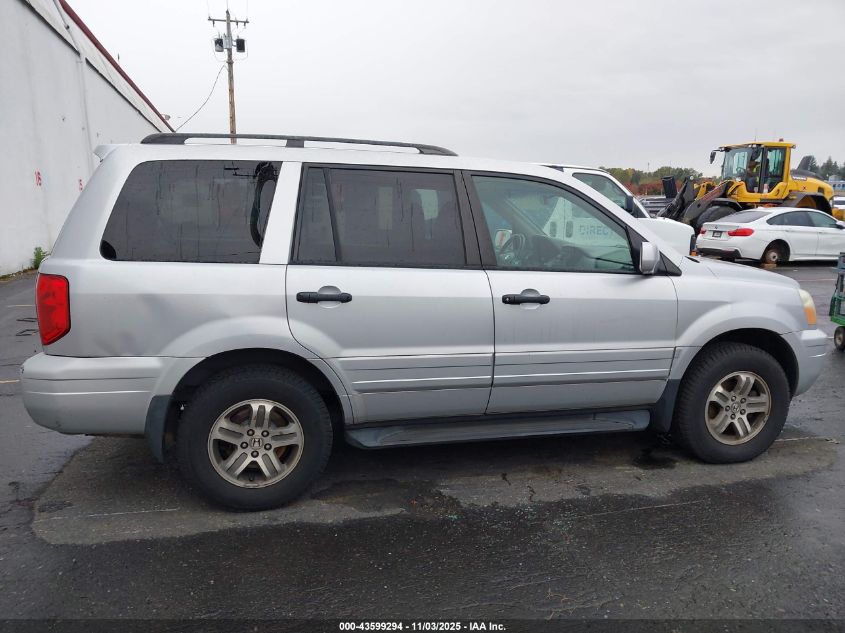 2004 Honda Pilot Ex-L VIN: 2HKYF18674H564799 Lot: 43599294