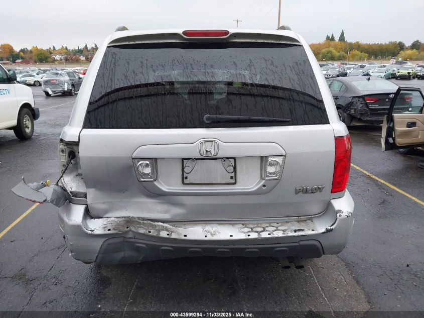 2004 Honda Pilot Ex-L VIN: 2HKYF18674H564799 Lot: 43599294