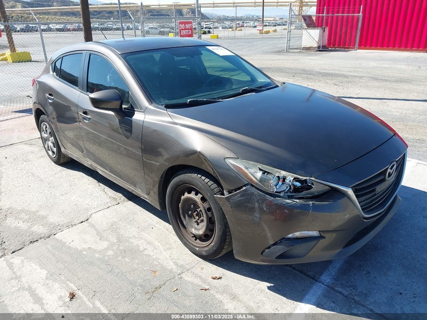 2014 MAZDA MAZDA3 I SPORT - JM1BM1K76E1204414