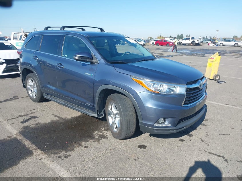 2016 TOYOTA HIGHLANDER HYBRID LIMITED - 5TDDCRFHXGS020547