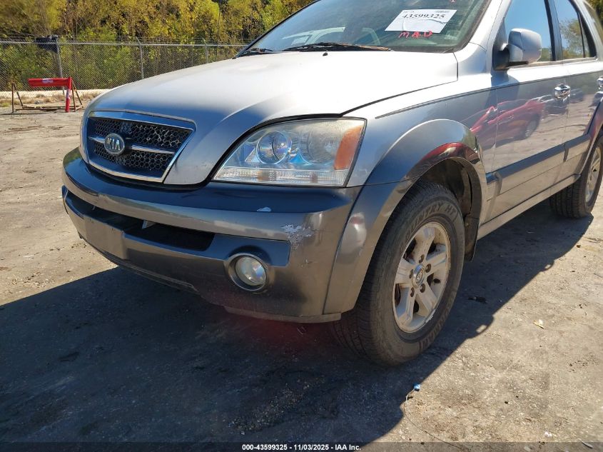 2005 Kia Sorento Ex/Lx VIN: KNDJD733655407516 Lot: 43599325
