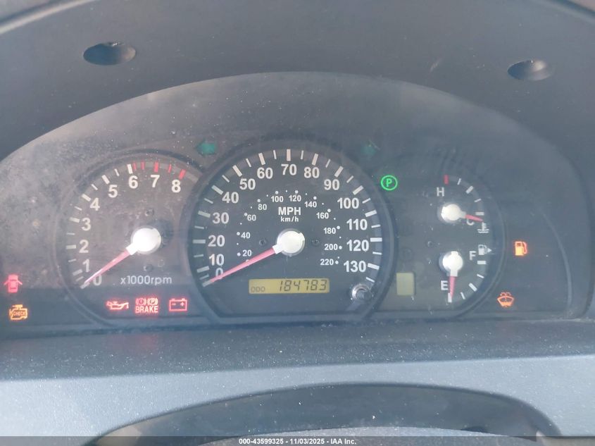 2005 Kia Sorento Ex/Lx VIN: KNDJD733655407516 Lot: 43599325