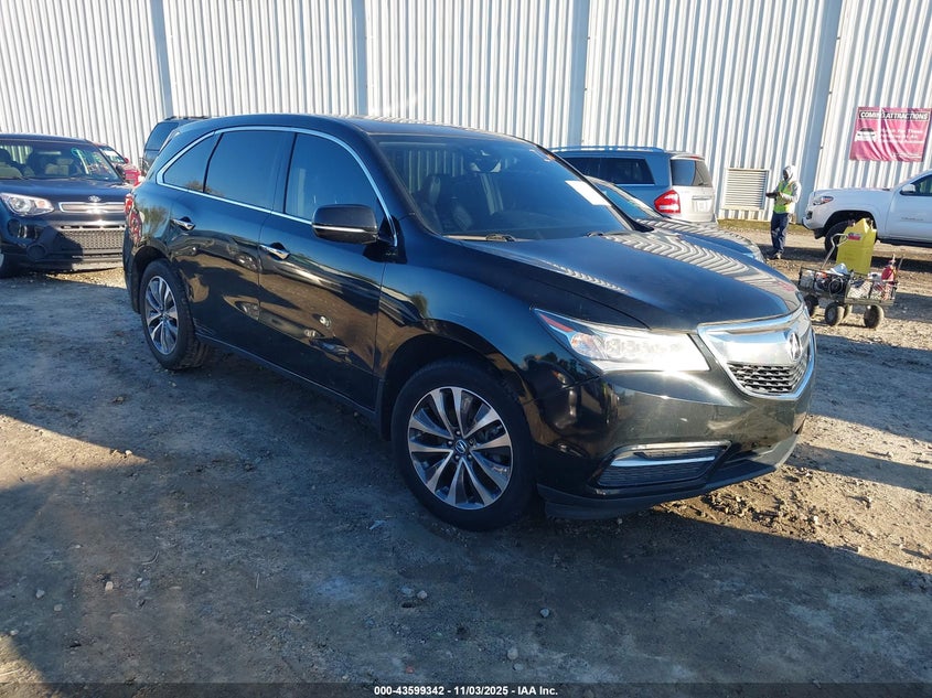 ACURA MDX TECHNOLOGY ACURAWATCH PLUS PACKAGES/TECHNOLOGY PACKAGE