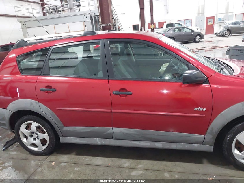2008 Pontiac Vibe VIN: 5Y2SL65838Z408131 Lot: 43599355