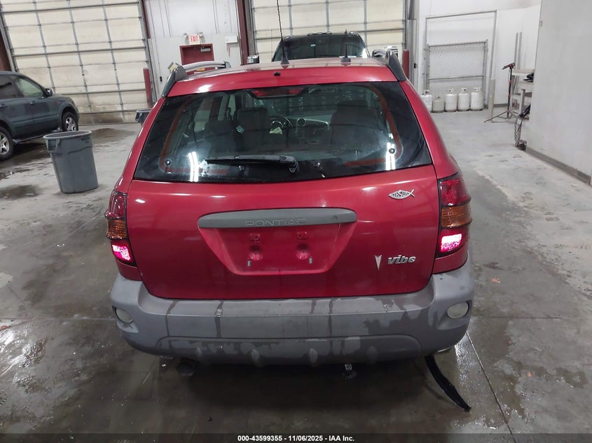 2008 Pontiac Vibe VIN: 5Y2SL65838Z408131 Lot: 43599355