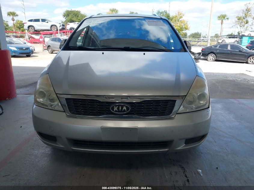 2012 Kia Sedona Lx VIN: KNDMG4C79C6461034 Lot: 43599375