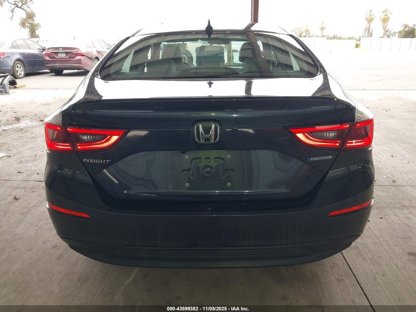 2022 HONDA INSIGHT EX 19XZE4F51NE010635