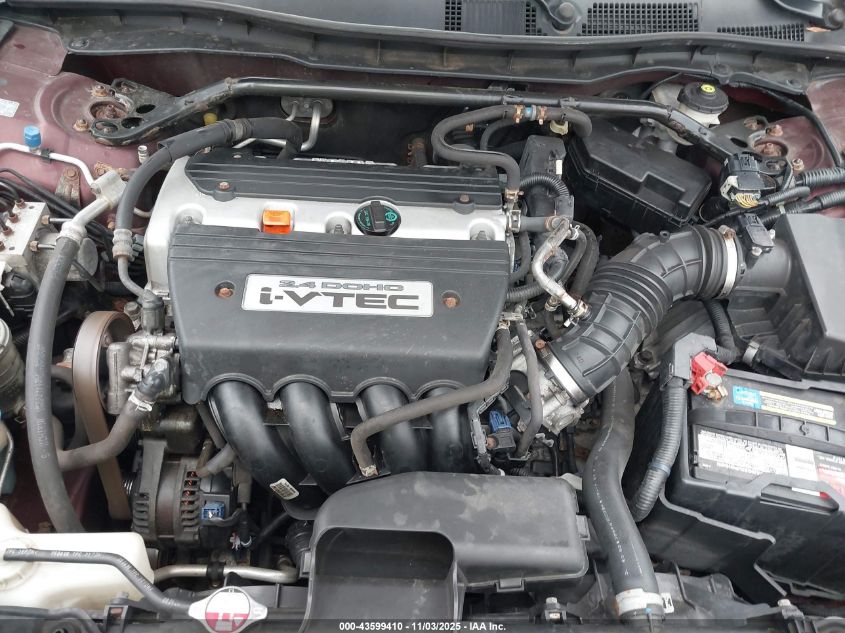 2008 Honda Accord 2.4 Ex-L VIN: 1HGCP26878A148624 Lot: 43599410