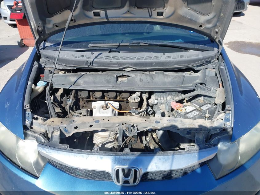 2009 Honda Civic Lx-S VIN: 2HGFA16609H509783 Lot: 43599485