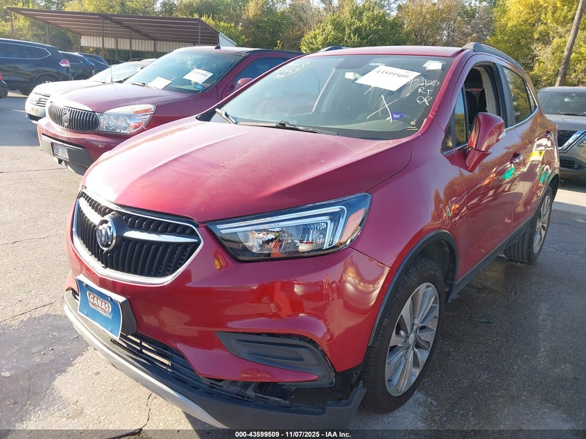 2017 Buick Encore Preferred VIN: KL4CJASB8HB124073 Lot: 43599509