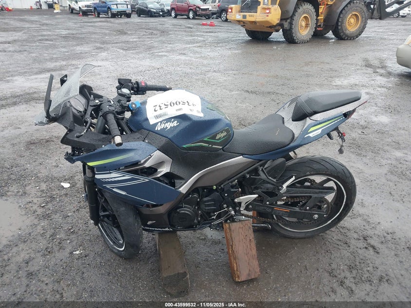 2022 Kawasaki Ex400 VIN: JKAEXKG19NDAH6188 Lot: 43599532