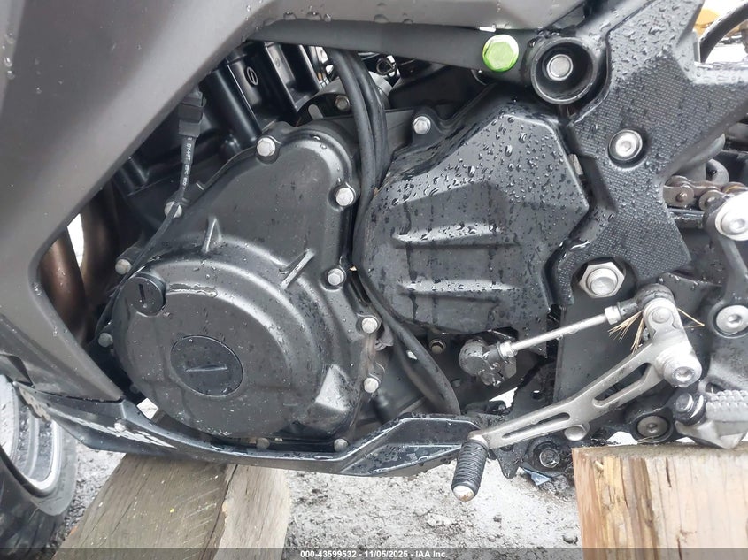 2022 Kawasaki Ex400 VIN: JKAEXKG19NDAH6188 Lot: 43599532