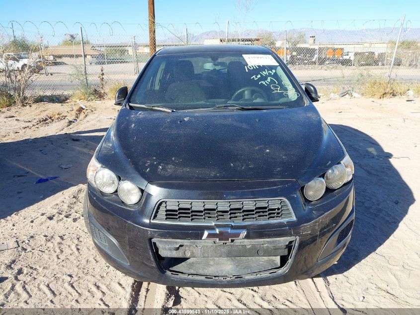 2014 Chevrolet Sonic Lt Auto VIN: 1G1JC5SG6E4129209 Lot: 43599543