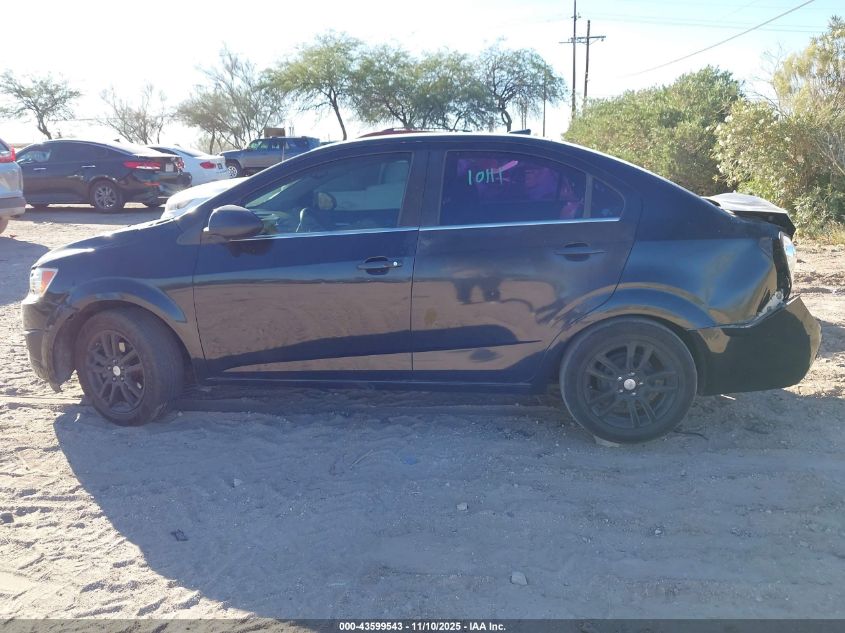 2014 Chevrolet Sonic Lt Auto VIN: 1G1JC5SG6E4129209 Lot: 43599543