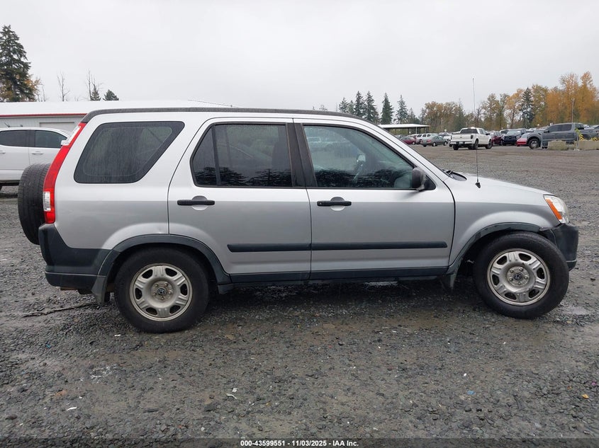 2006 Honda Cr-V Lx VIN: JHLRD68576C009075 Lot: 43599551