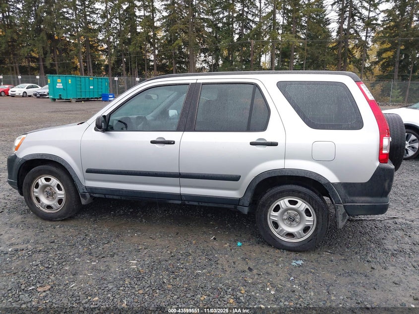 2006 Honda Cr-V Lx VIN: JHLRD68576C009075 Lot: 43599551