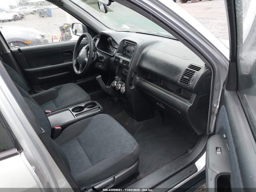 2006 Honda Cr-V Lx VIN: JHLRD68576C009075 Lot: 43599551