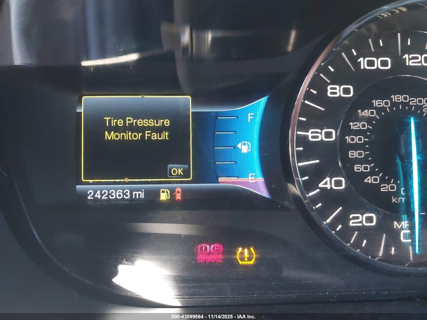 2011 Ford Edge Sel VIN: 2FMDK4JC8BBA58642 Lot: 43599564