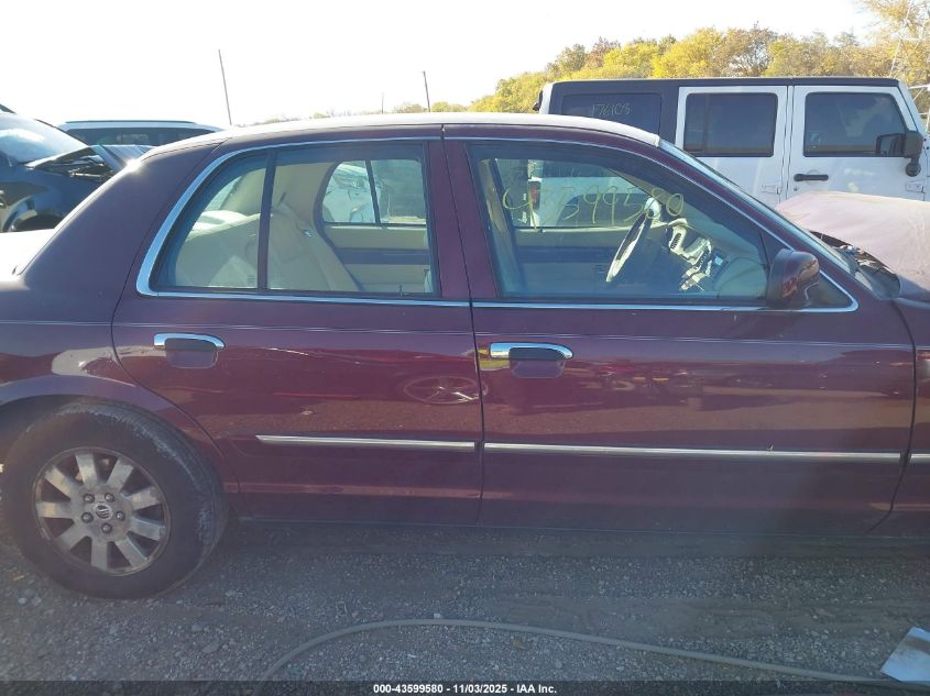 2007 Mercury Grand Marquis Ls VIN: 2MEHM75V77X631715 Lot: 43599580