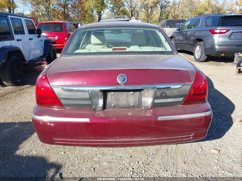 2007 Mercury Grand Marquis Ls VIN: 2MEHM75V77X631715 Lot: 43599580