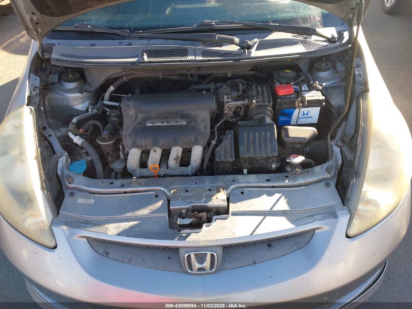 2008 Honda Fit Sport VIN: JHMGD386X8S003998 Lot: 43599594