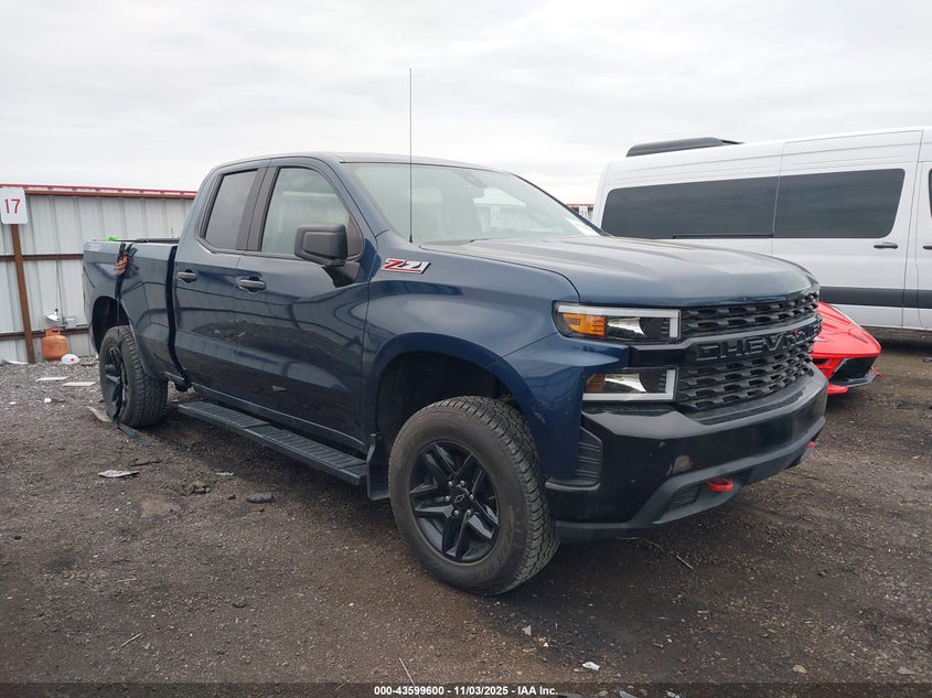 2020 CHEVROLET SILVERADO 1500 4WD  STANDARD BED CUSTOM TRAIL BOSS - 1GCRYCEF9LZ181789