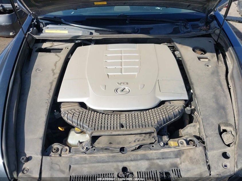 2008 Lexus Ls 460 VIN: JTHBL46F985068443 Lot: 43599641