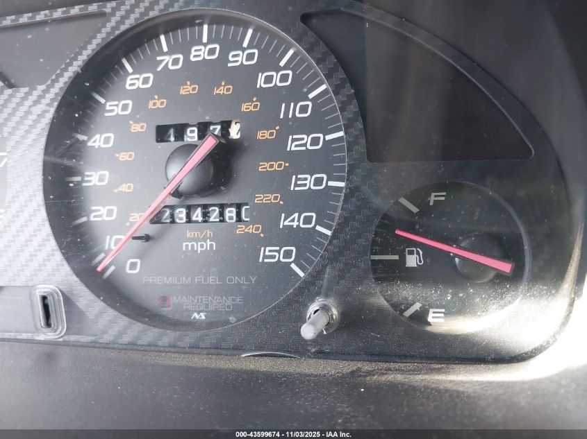 2001 Honda Prelude Type Sh VIN: JHMBB61571C011799 Lot: 43599674