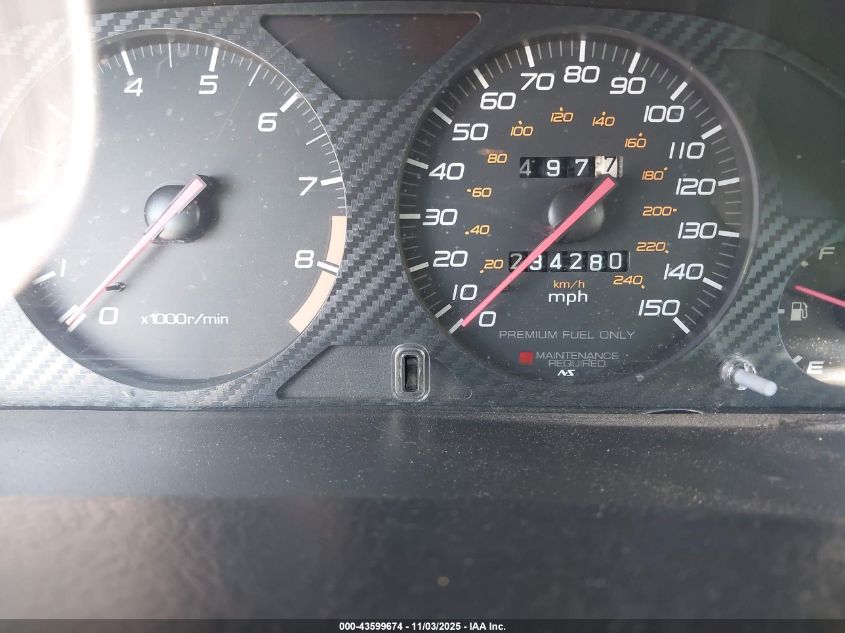 2001 Honda Prelude Type Sh VIN: JHMBB61571C011799 Lot: 43599674