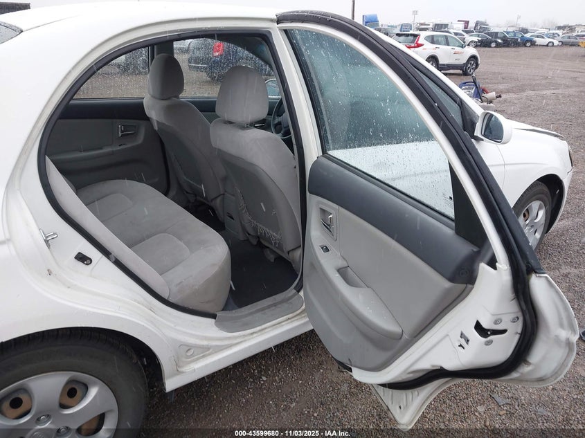 2008 Kia Spectra Ex VIN: KNAFE121485558775 Lot: 43599680