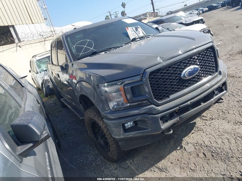1FTEW1EG0JFA96243 2018 Ford F-150 Xlt auction photo 1