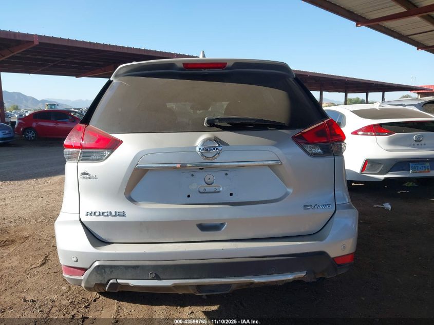 2020 Nissan Rogue Sv Intelligent Awd VIN: JN8AT2MVXLW102618 Lot: 43599765