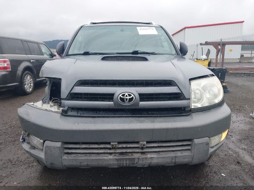 2003 Toyota 4Runner Sr5 Sport V6 VIN: JTEBU14R930013809 Lot: 43599774