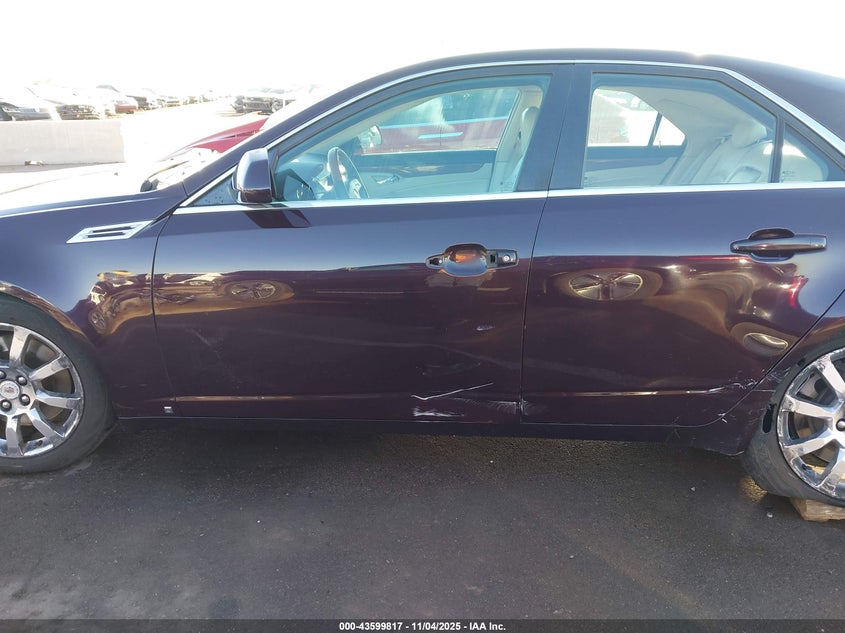 2008 Cadillac Cts Standard VIN: 1G6DS57V280208521 Lot: 43599817