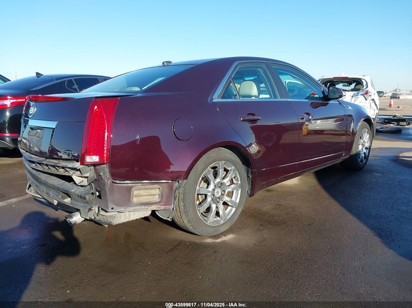 1G6DS57V280208521 2008 CADILLAC CTS photo no. 4
