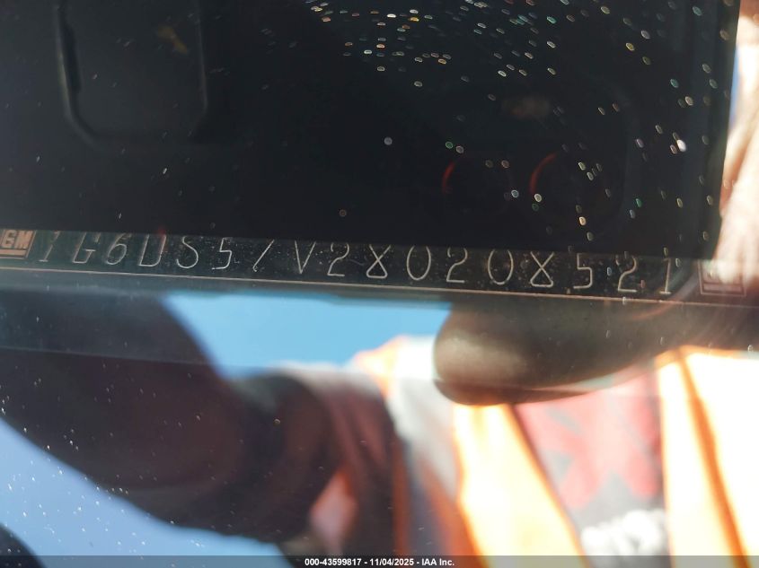 2008 Cadillac Cts Standard VIN: 1G6DS57V280208521 Lot: 43599817