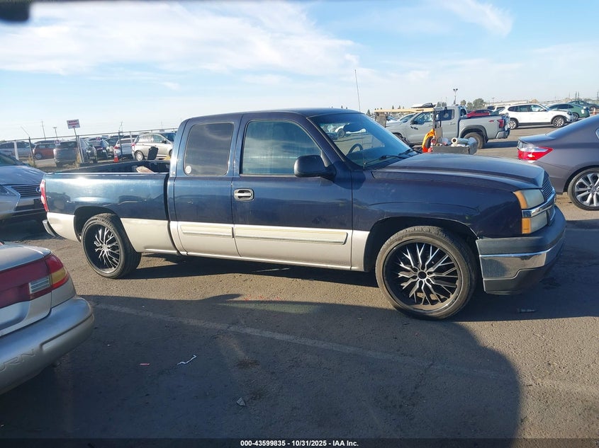 2005 Chevrolet Silverado 1500 Ls VIN: 1GCEC19T25Z327115 Lot: 43599835