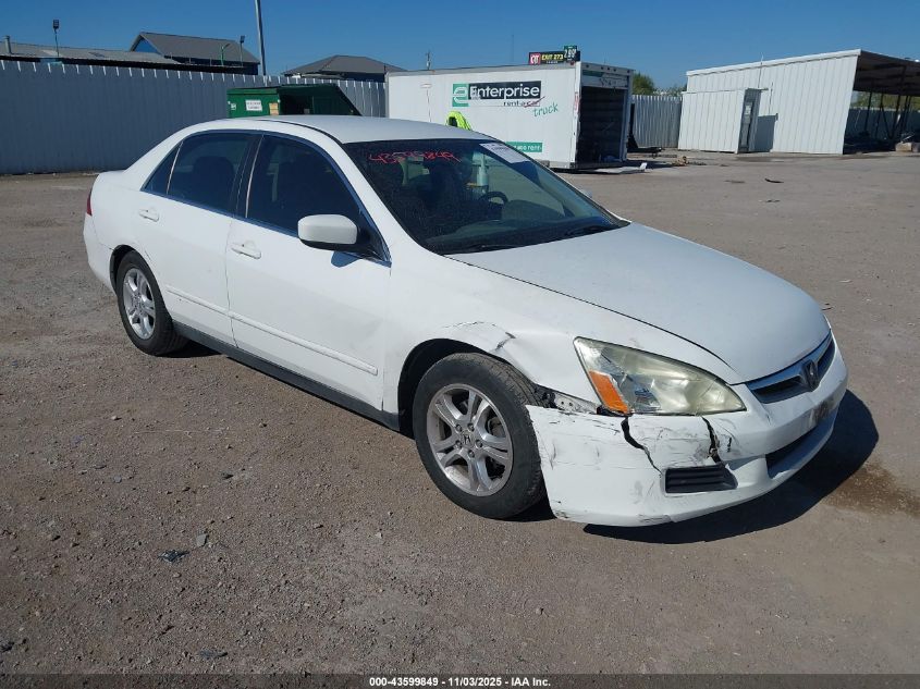 2006 Honda Accord 2.4 Lx VIN: 1HGCM56456A177480 Lot: 43599849