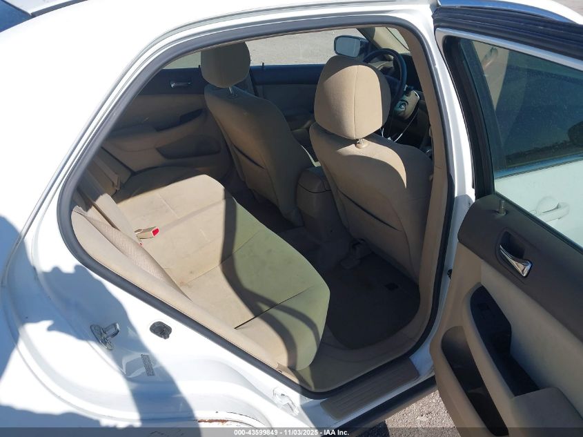 2006 Honda Accord 2.4 Lx VIN: 1HGCM56456A177480 Lot: 43599849