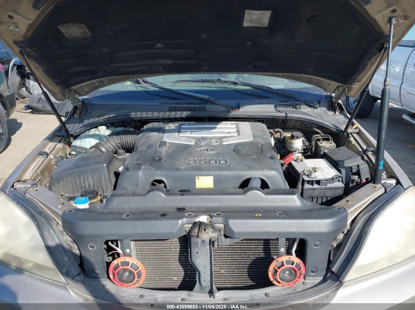 2005 Kia Sorento Ex/Lx VIN: KNDJD733855382845 Lot: 43599853