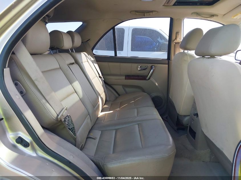 2005 Kia Sorento Ex/Lx VIN: KNDJD733855382845 Lot: 43599853