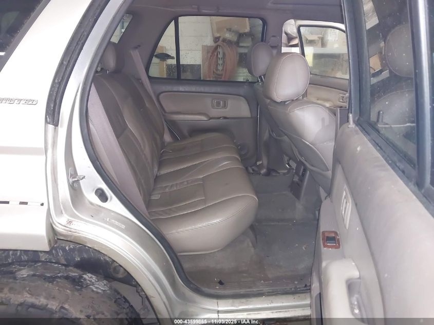 2000 Toyota 4Runner Limited V6 VIN: JT3HN87R3Y0286854 Lot: 43599865