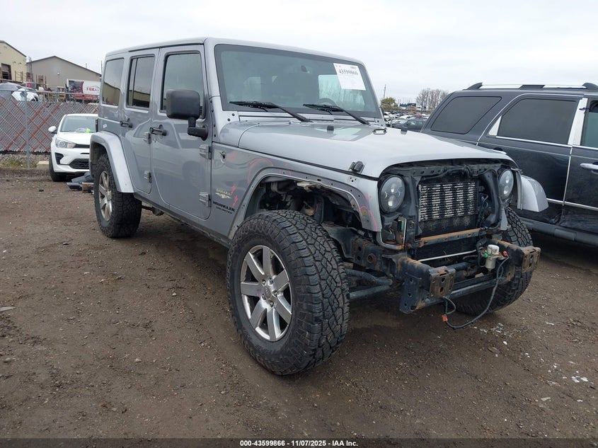 2013 JEEP WRANGLER UNLIMITED SAHARA - 1C4BJWEG5DL676611