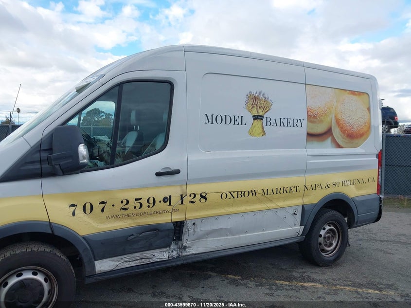 2018 Ford Transit-250 VIN: 1FTYR1CM7JKA52048 Lot: 43599870