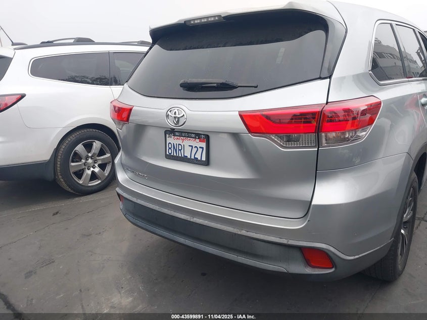 2019 TOYOTA HIGHLANDER LE - 5TDZARFHXKS061006