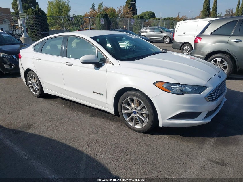2017 FORD FUSION HYBRID SE - 3FA6P0LU3HR218018